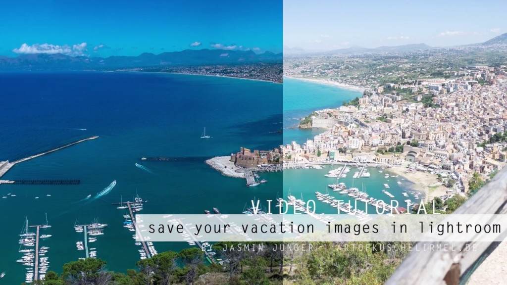 Lightroom Basics - save your vacation pictures