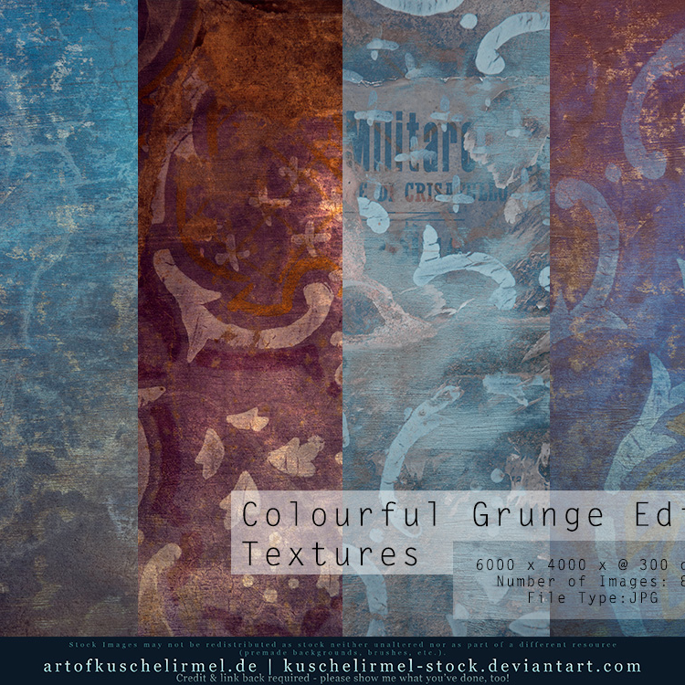 Colourful Grunge Edits Cover